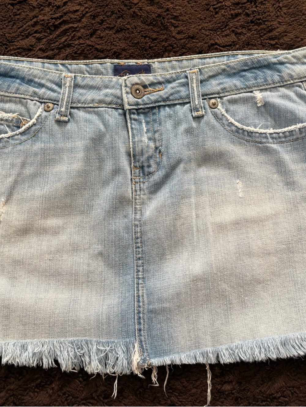 Aeropostale Light Blue Denim Skirt